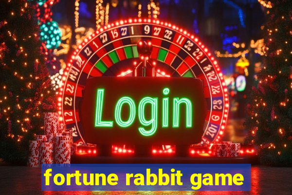 fortune rabbit game